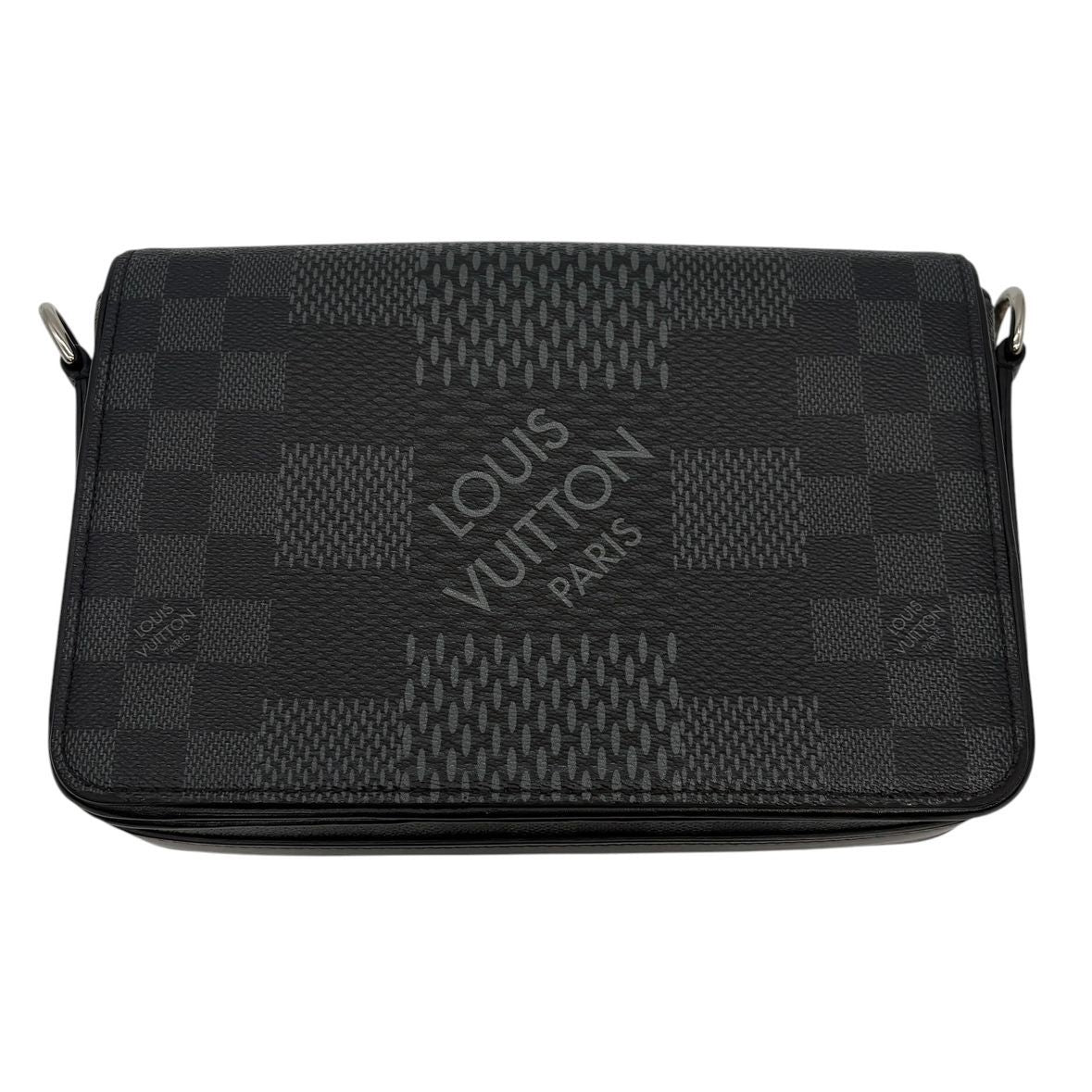 Louis Vuitton Shoulder Bag Studio Messenger LV Damier Graphite — view 3