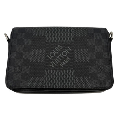 Louis Vuitton Shoulder Bag Studio Messenger LV Damier Graphite — view 3