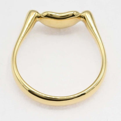 Tiffany & Co Polished Ring Bean 18k Gold Diamond — view 4