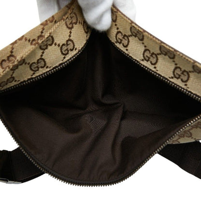 Gucci GG Canvas Belt Bag Beige Brown — view 6