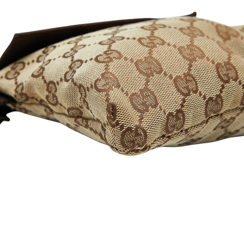 Gucci GG Canvas Belt Bag Beige Brown — view 5