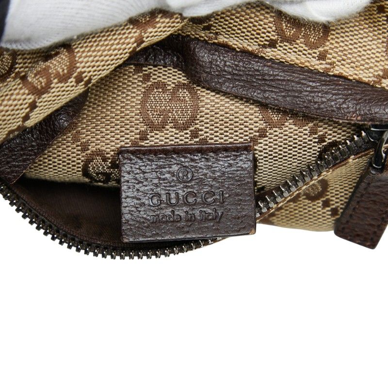 Gucci GG Canvas Belt Bag Beige Brown — view 7