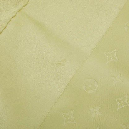 Louis Vuitton Monogram Carre Monaco Large Scarf Green Silk — view 3