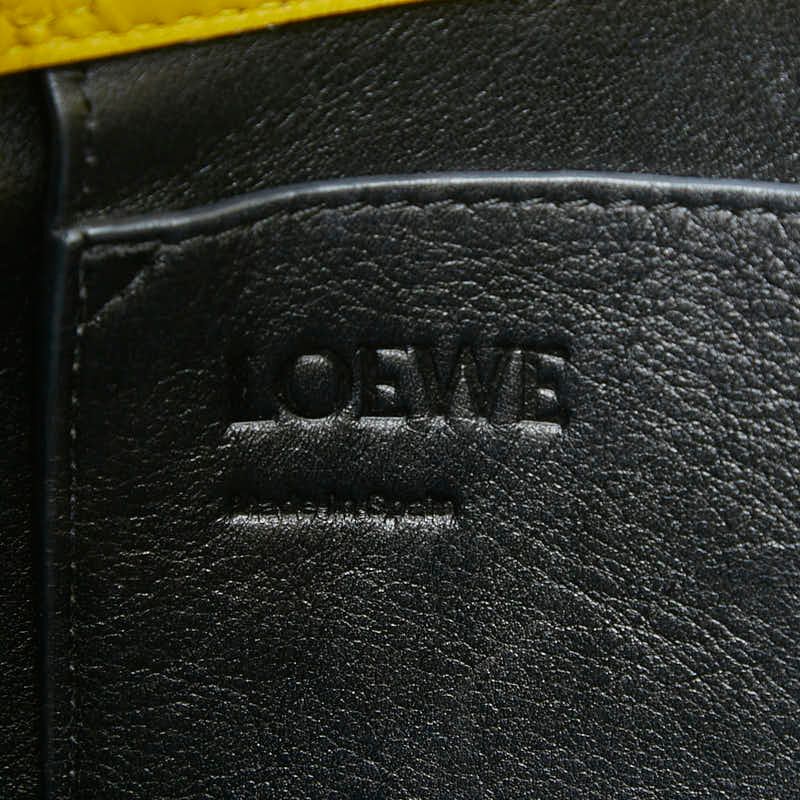 Loewe Lazo Mini 2-Way Shoulder Bag Yellow Leather — view 7