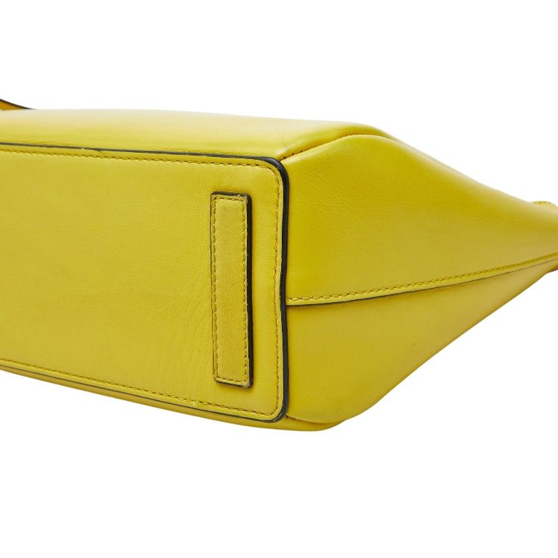 Loewe Lazo Mini 2-Way Shoulder Bag Yellow Leather — view 4