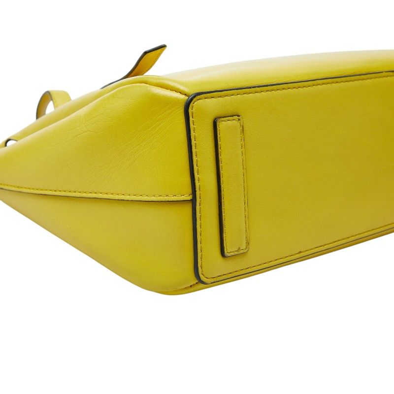 Loewe Lazo Mini 2-Way Shoulder Bag Yellow Leather — view 5