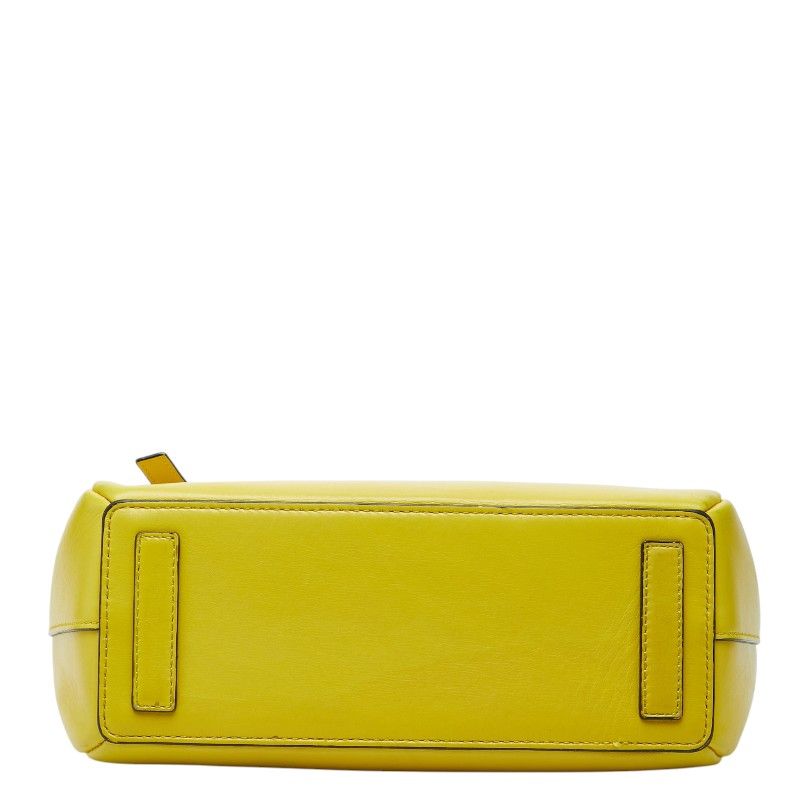 Loewe Lazo Mini 2-Way Shoulder Bag Yellow Leather — view 3