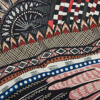 Dior Butterfly Scarf Multicolor Silk — view 3