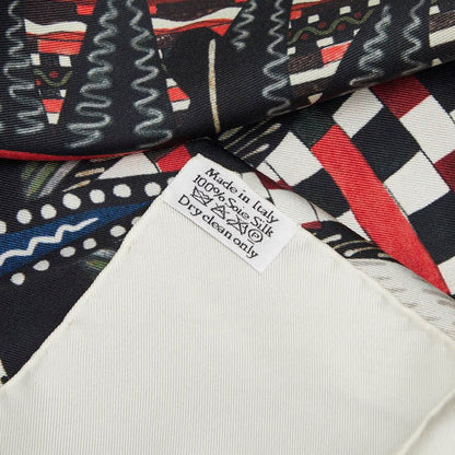 Dior Butterfly Scarf Multicolor Silk — view 6