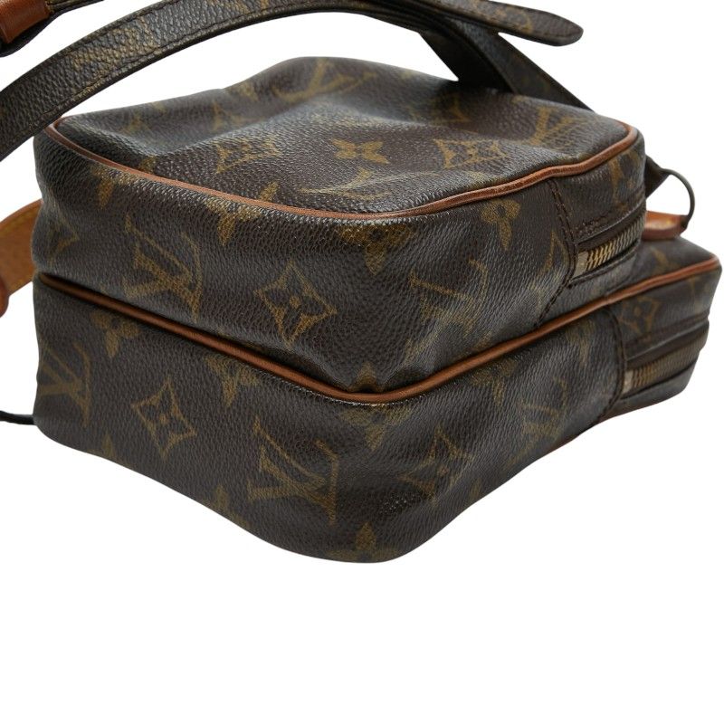 Louis Vuitton Monogram Mini Amazon Crossbody Shoulder Bag Brown Leather — view 5