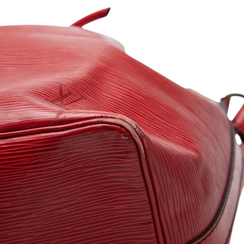 Louis Vuitton Epi Petit Noe Shoulder Bag Castilian Red Leather — view 4