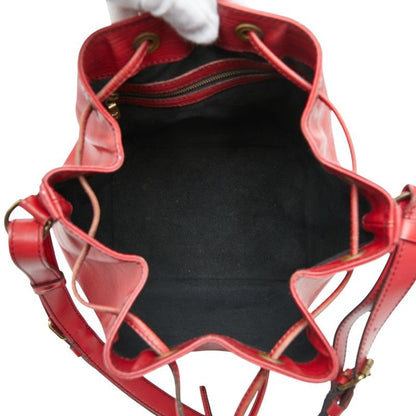 Louis Vuitton Epi Petit Noe Shoulder Bag Castilian Red Leather — view 9