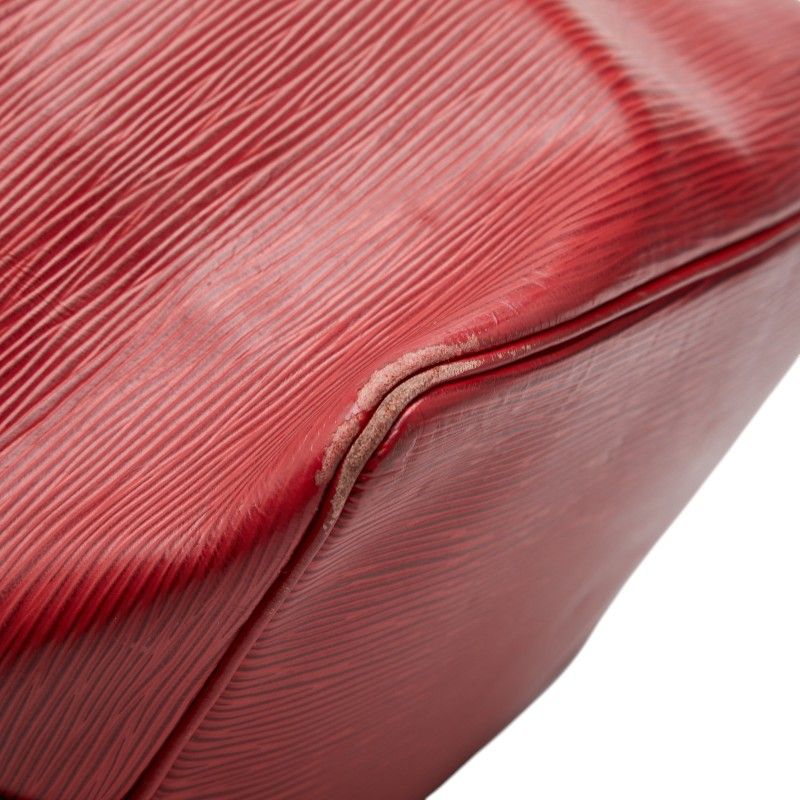 Louis Vuitton Epi Petit Noe Shoulder Bag Castilian Red Leather — view 5