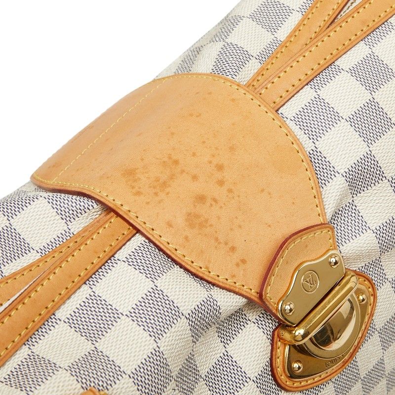 Louis Vuitton Damier Azur Strethe PM Tote White Ivory Leather — view 9
