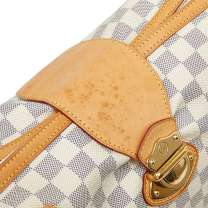 Louis Vuitton Damier Azur Strethe PM Tote White Ivory Leather — view 9