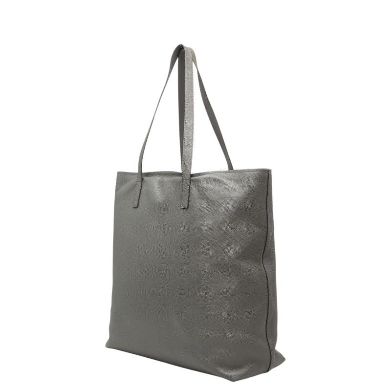 Prada Tote Gray Saffiano Cuir — view 2