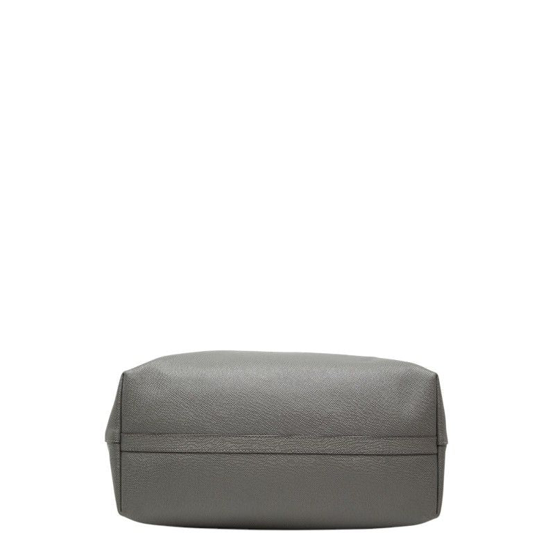 Prada Tote Gray Saffiano Cuir — view 3