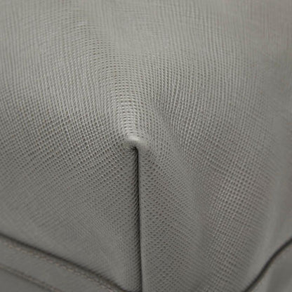 Prada Tote Gray Saffiano Cuir — view 6
