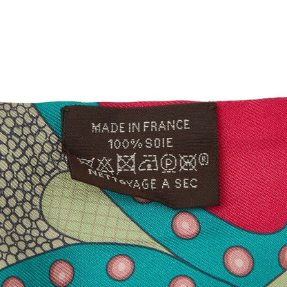 Hermes Twilly Selle de Dignitaire High Official's Saddle Scarf Multicolor Silk — view 4