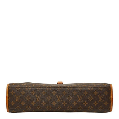 Louis Vuitton Monogram Rivoli Business Briefcase Document Brown Leather 1 — view 3