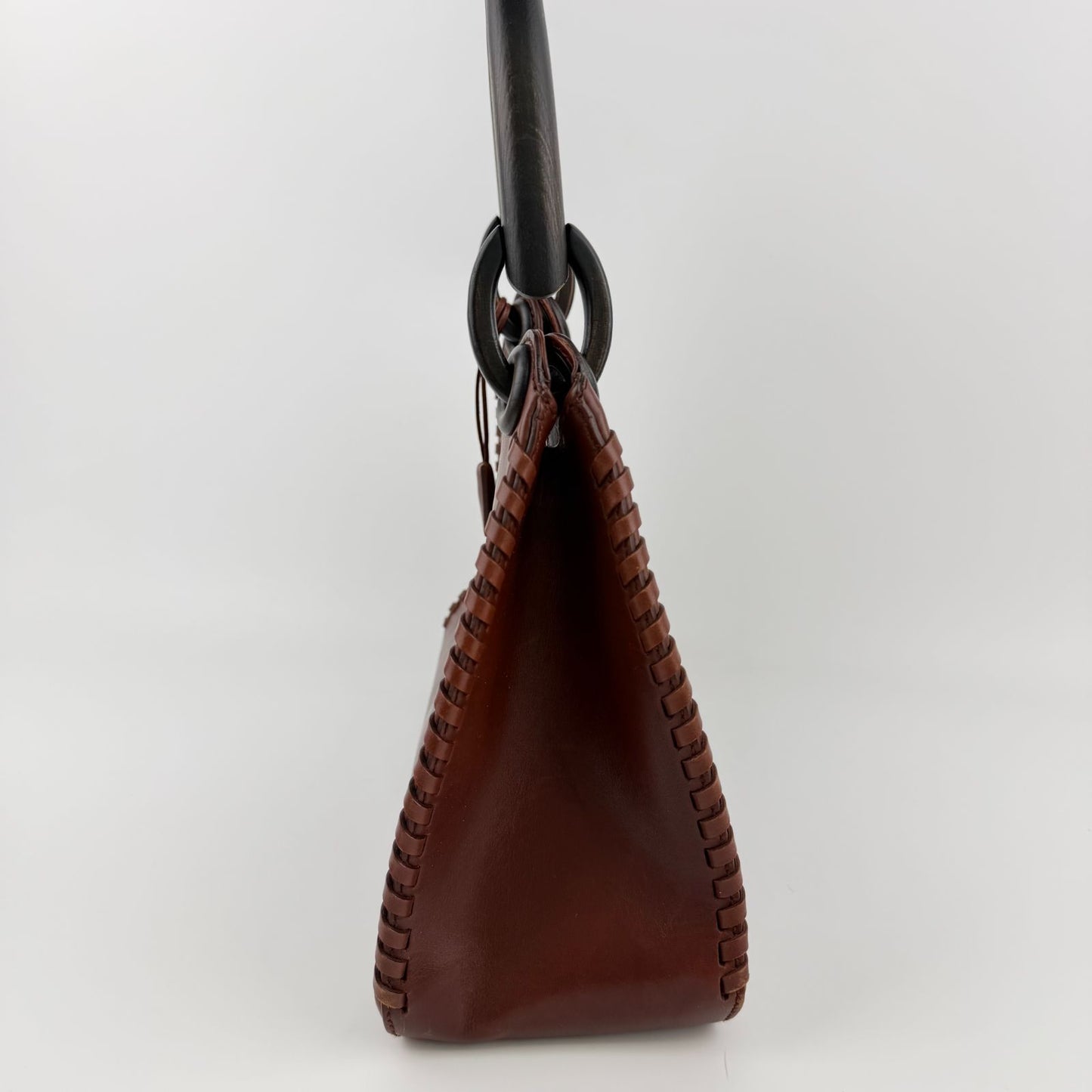 Gucci Shoulder Bag Hobo Red Leather Vintage — view 4