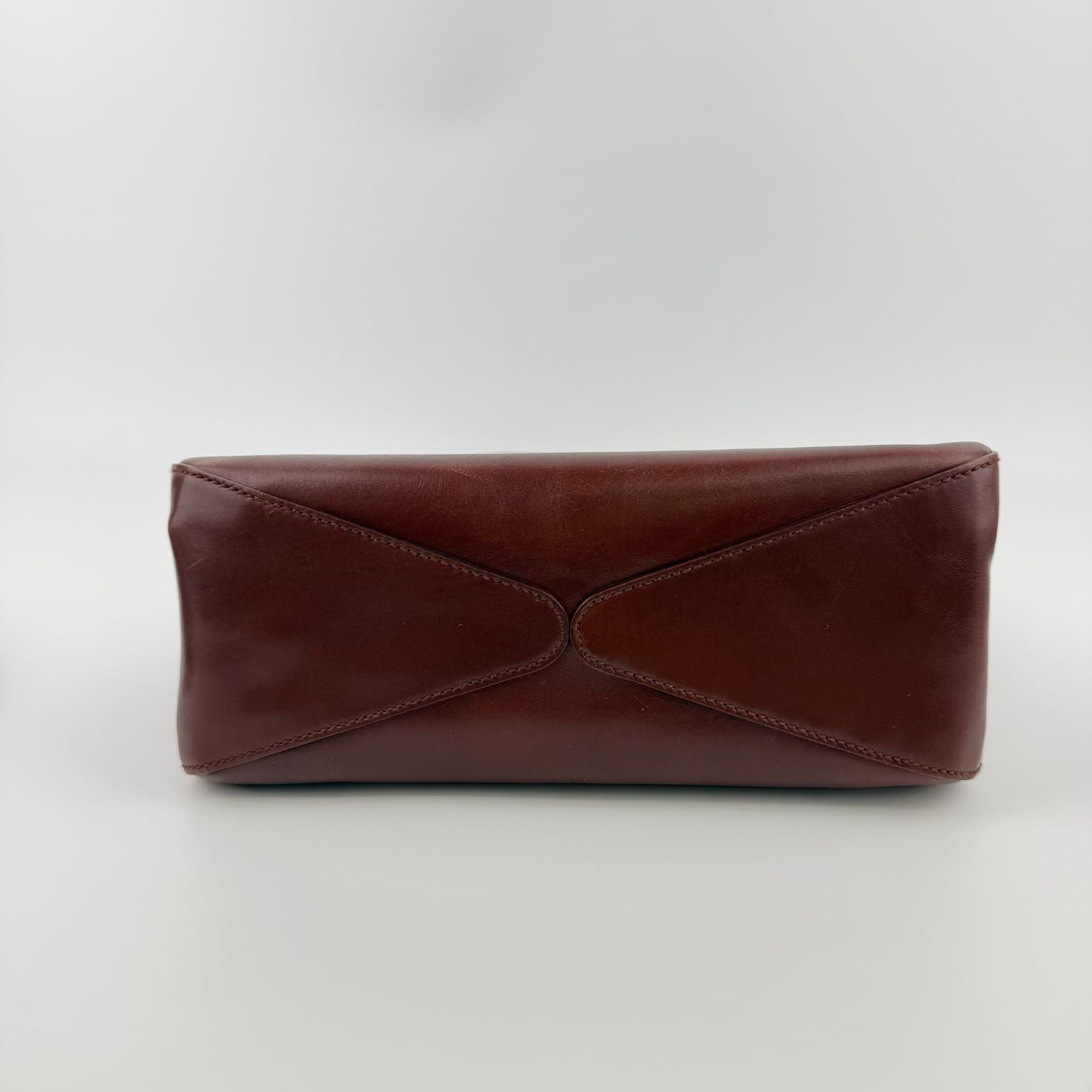 Gucci Shoulder Bag Hobo Red Leather Vintage — view 6