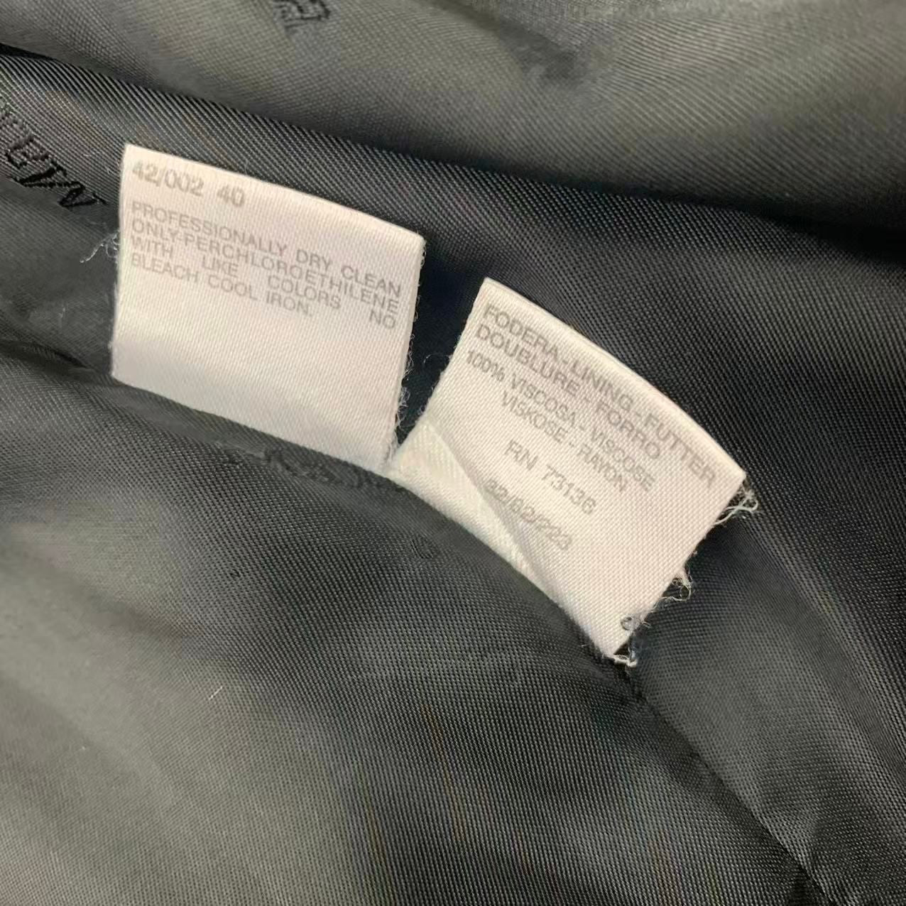 Max Mara Long Length Coat Black 40 — view 4