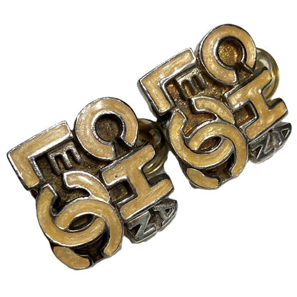 Chanel CC Logo Earrings Alloy — view 5