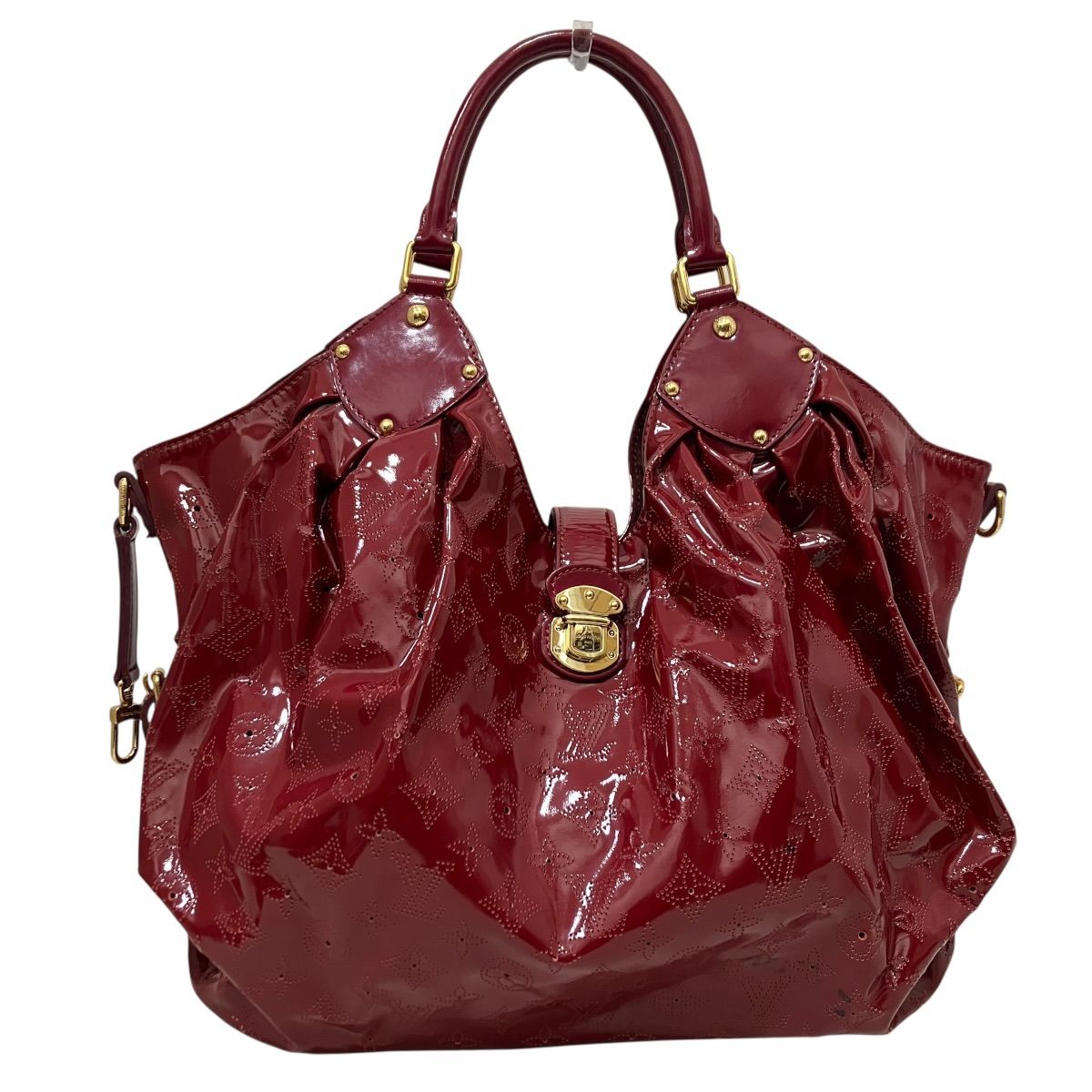 Louis Vuitton Surya XL Mahina Handbag Patent Calf Leather