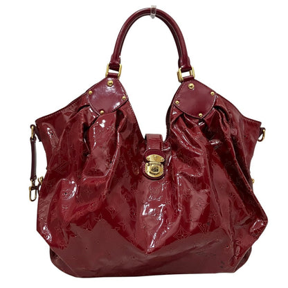 Louis Vuitton Surya XL Mahina Handbag Patent Calf Leather