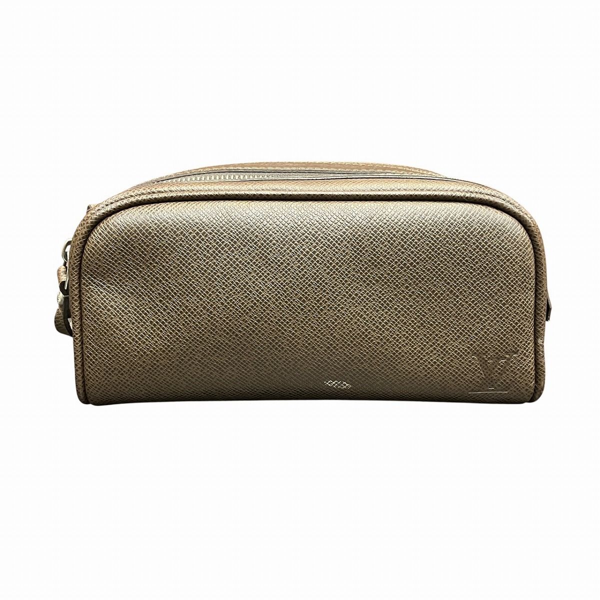 Louis Vuitton Trousse Yvan Taiga Second Bag Leather
