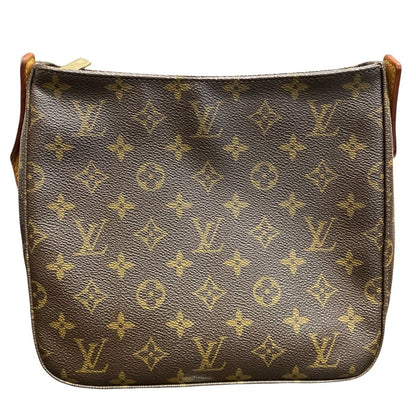 Louis Vuitton MM Monogram Shoulder Bag Canvas