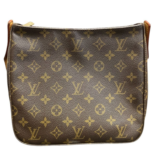 Louis Vuitton MM Monogram Shoulder Bag Canvas