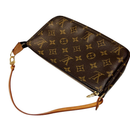 Louis Vuitton Pochette Monogram Canvas Shoulder — view 8