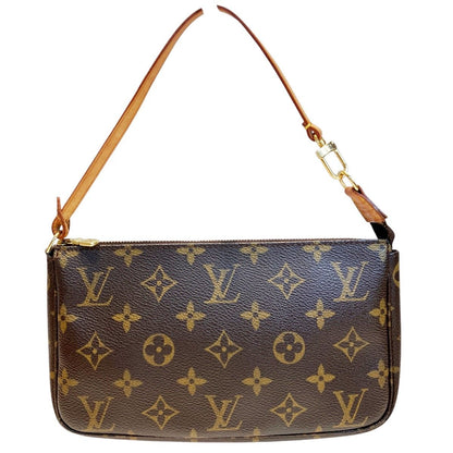 Louis Vuitton Pochette Monogram Canvas Shoulder — view 2