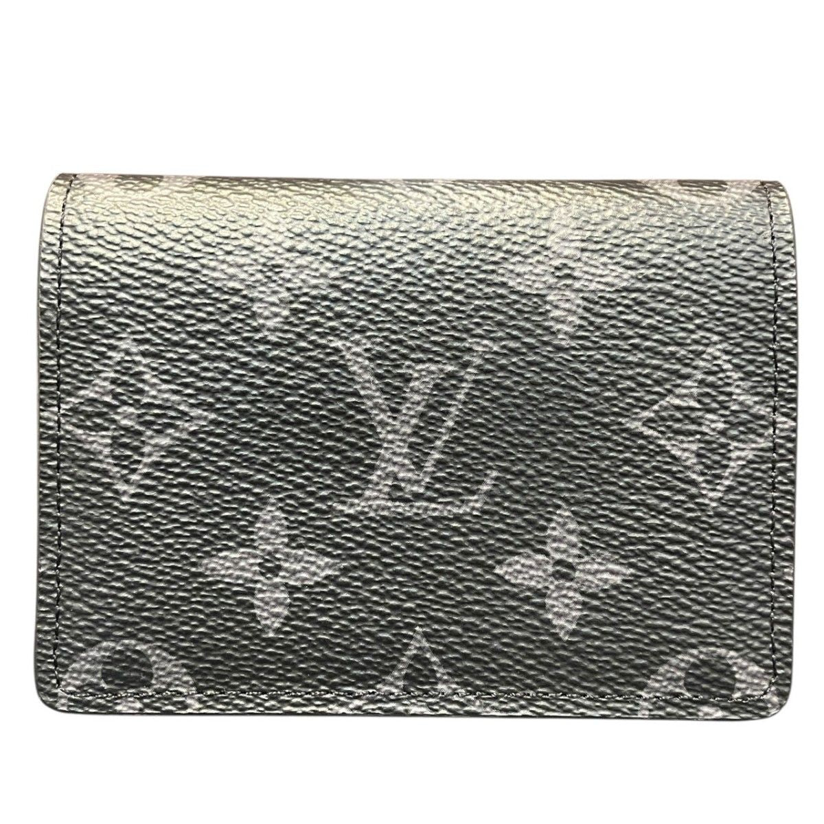 Louis Vuitton Business Card Holder Monogram Eclipse Canvas