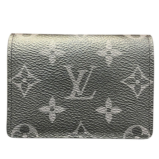 Louis Vuitton Business Card Holder Monogram Eclipse Canvas
