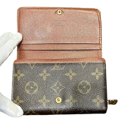 Louis Vuitton Porte-Monnaie Viennois Tresor Monogram Bifold Wallet Canvas — view 3
