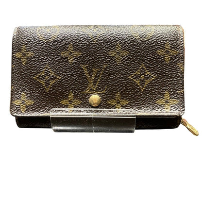Louis Vuitton Porte-Monnaie Viennois Tresor Monogram Bifold Wallet Canvas