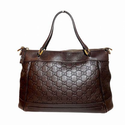 Gucci Mayfair Guccissima Handbag Leather — view 2