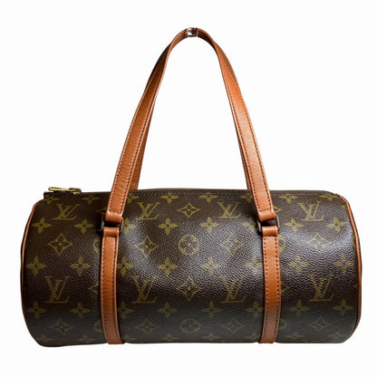Louis Vuitton Vintage Papillon 30 Monogram Handbag Leather