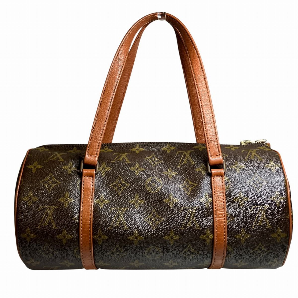 Louis Vuitton Vintage Papillon 30 Monogram Handbag Leather — view 2