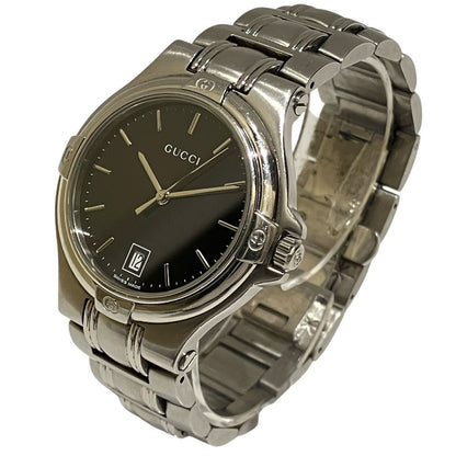 Gucci Watch SS Quartz Black Dial — view 2