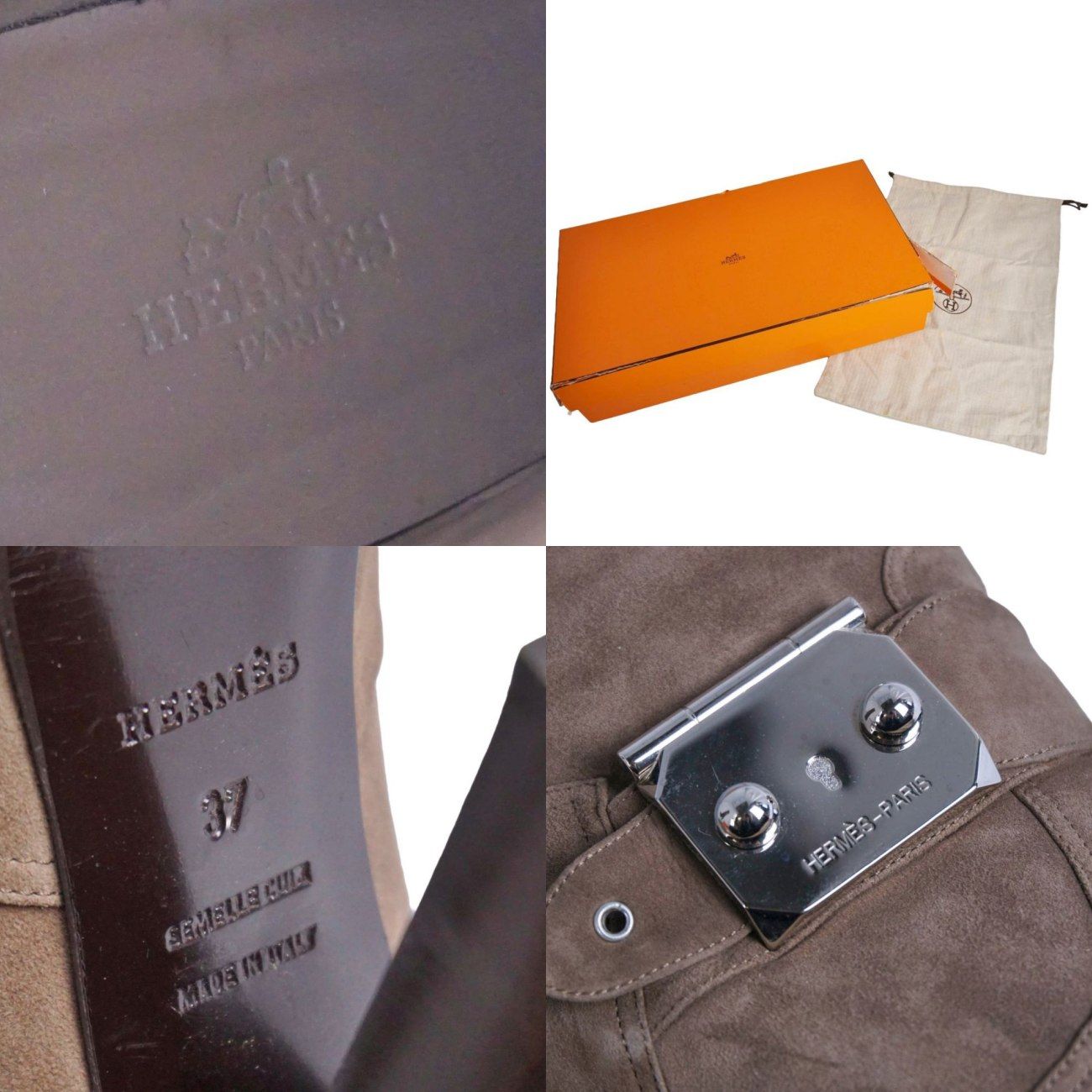 Hermes Boots Long Sac a Depeches — view 9