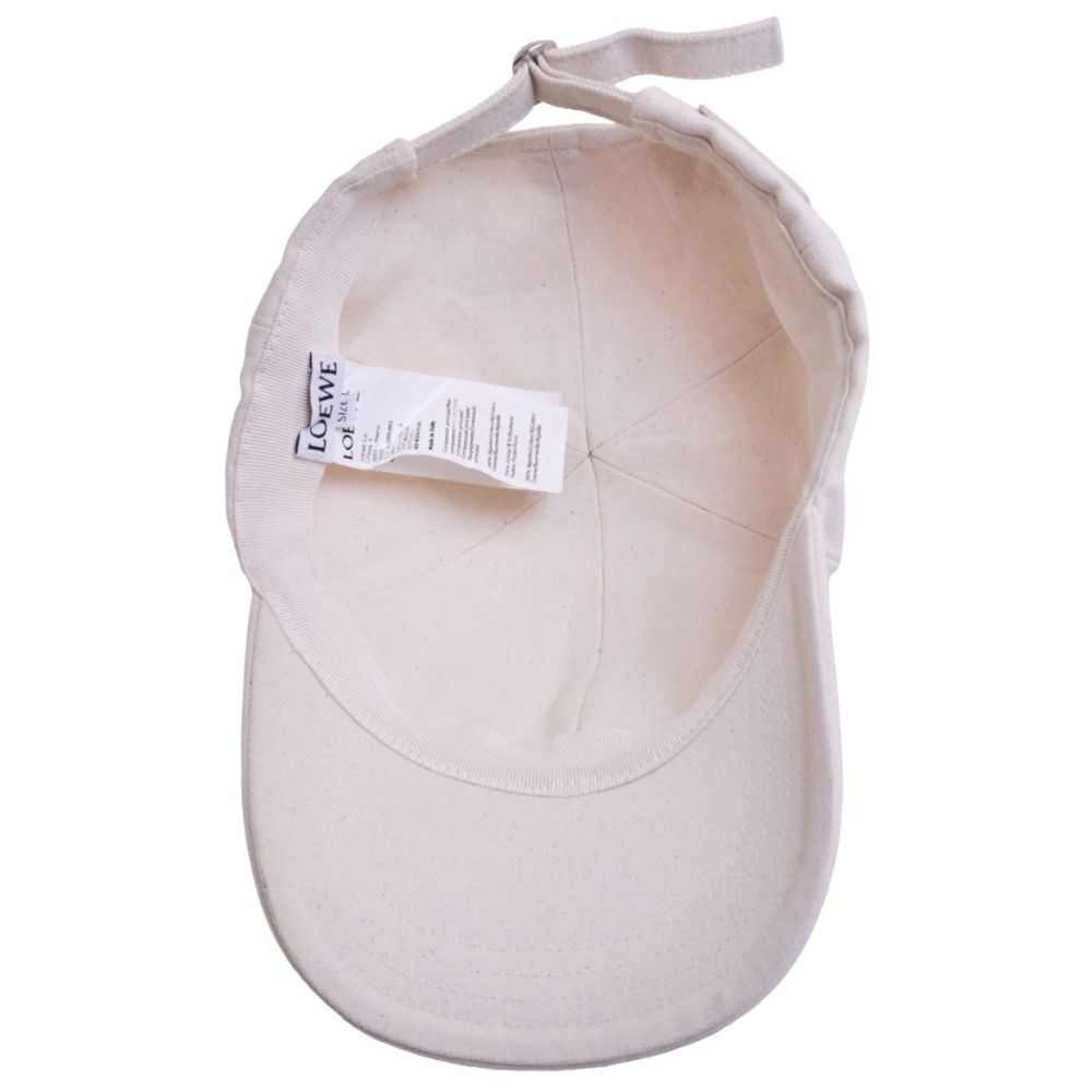 Loewe Cap Hat Logo Canvas Italy — view 6
