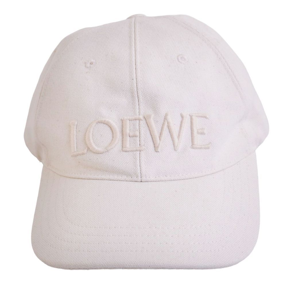 Loewe Cap Hat Logo Canvas Italy — view 2