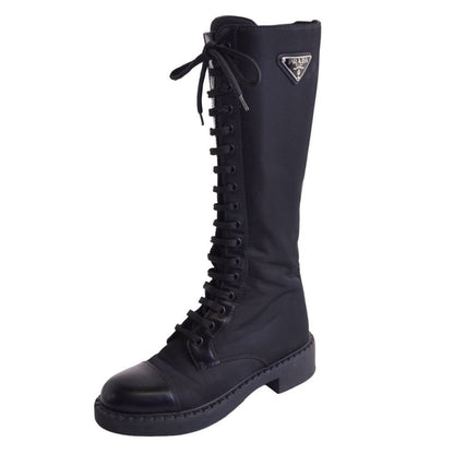 Prada Boots Long Re-Nylon Triangle