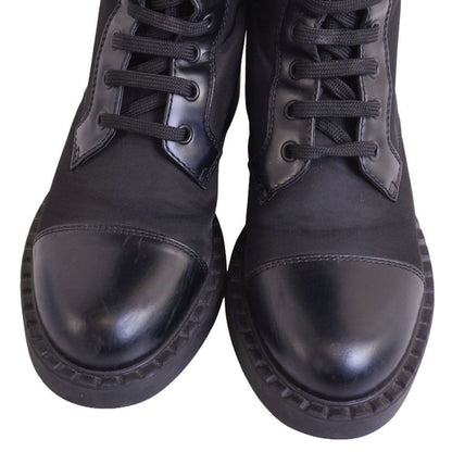 Prada Boots Long Re-Nylon Triangle — view 3