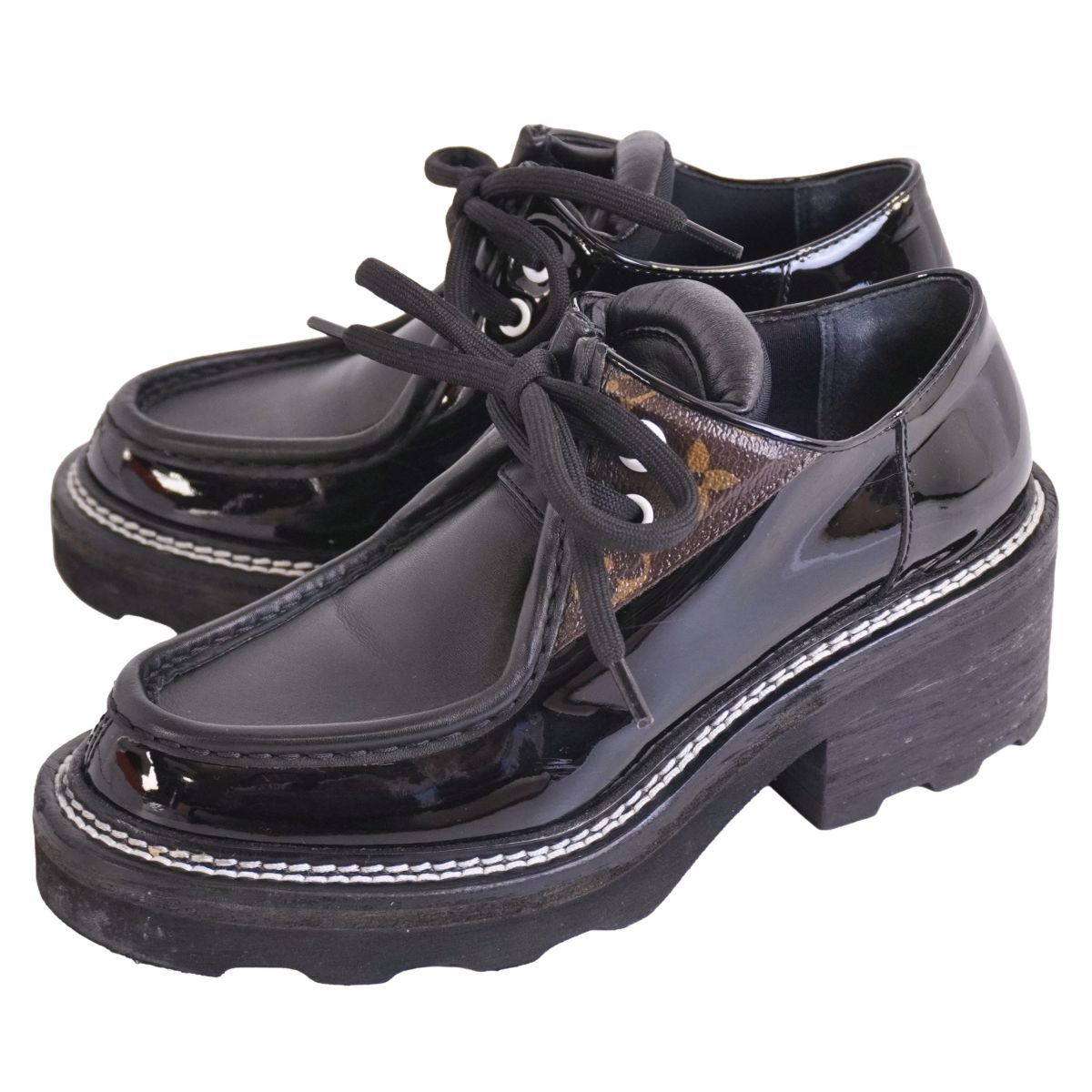 Louis Vuitton Loafers LV Boble Leather — view 2