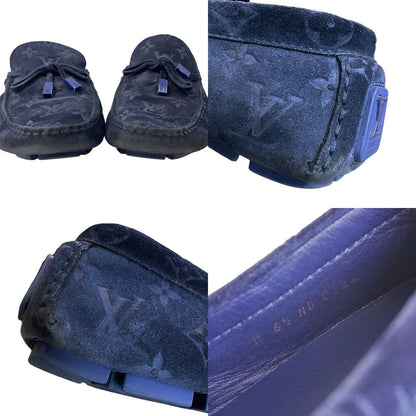 Louis Vuitton Loafers Moccasins Suede Leather — view 9